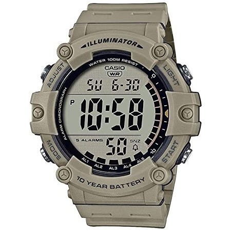 Reloj Casio Digital Caballero AE-1500WH-5A correa caucho resistente al agua de 100 metros de Casio
