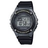 Reloj Casio digital W-216H-1BV sumergible 50 metros con luz led