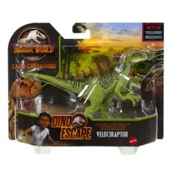 Jurassic World Dinosaurio articulado Velociraptor Mattel HCL82 Camp Cretaceous ataque salvaje