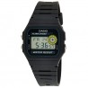 Reloj Casio F-94WA-8D correa de resina cronómetro alarma calendario luz