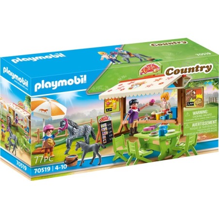 Playmobil 70519 Cafetería Poni Country Edad: 4+ - Tienda juguetes playmobil
