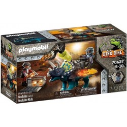 Playmobil 70627 Triceratops: Disturbios por las piedras legendarias Dino Rise Edad: 5+