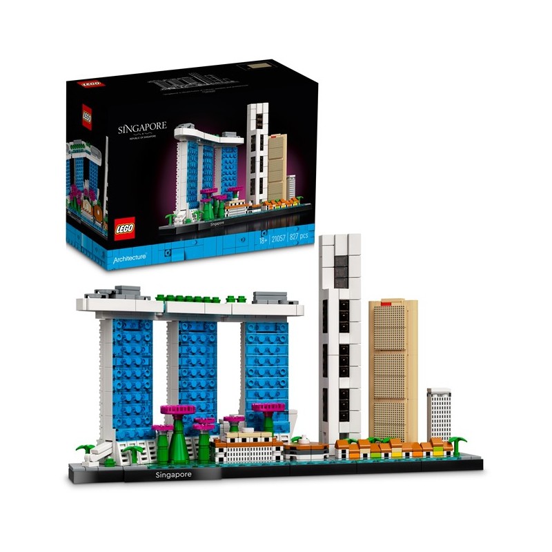 Lego Architecture 21057 Singapur edad 18+ - juguetería online Lego Architecture 21057 Singapur edad 18+ - juguetería online