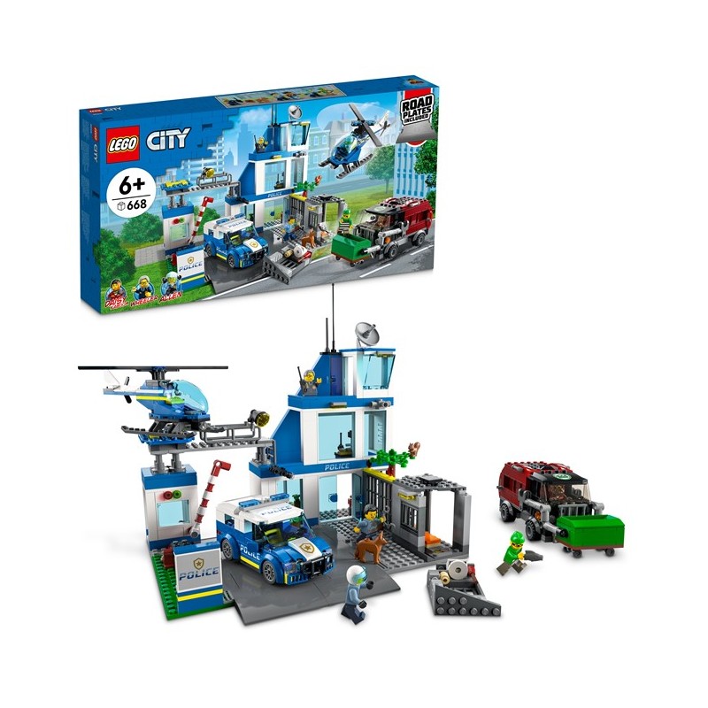 Lego City Police 60316 Comisaría de Policía edad 6+ - juguetería online Lego City Police 60316 Comisaría de Policía edad 6+ - juguetería online