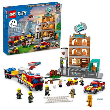 Lego City Fire 60321 Cuerpo de Bomberos edad 7+ - juguetería online