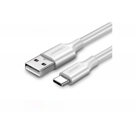 Ugreen Cable USB 2.0 A tipo C 3A - 1.5 metros - carga rápida - Blanco