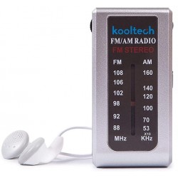 Radio AM FM de bolsillo...