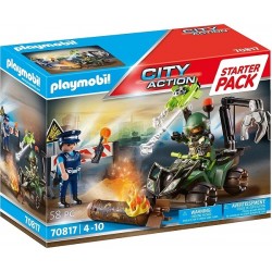 Playmobil 70817 Starter Pack Policía: entrenamiento edad 4+. Starter Pack