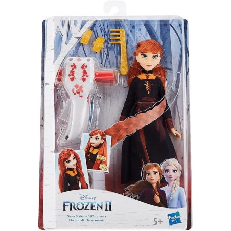 Muñeca Anna Trenzamania Frozen 2 E7003 Hasbro edad + 5 años