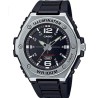 Reloj Casio caballero MWA-100H-1AV correa caucho, esfera negra
