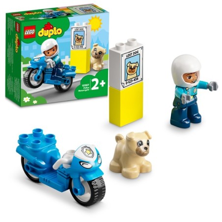 Lego Duplo Town 10967 Moto de Policía edad 2+ - contiene 5 piezas - Tienda juguetes