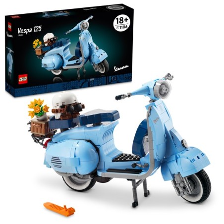 Lego Icons 10298 Vespa 125 edad 18+ - contiene 1106 piezas - Tienda juguetes