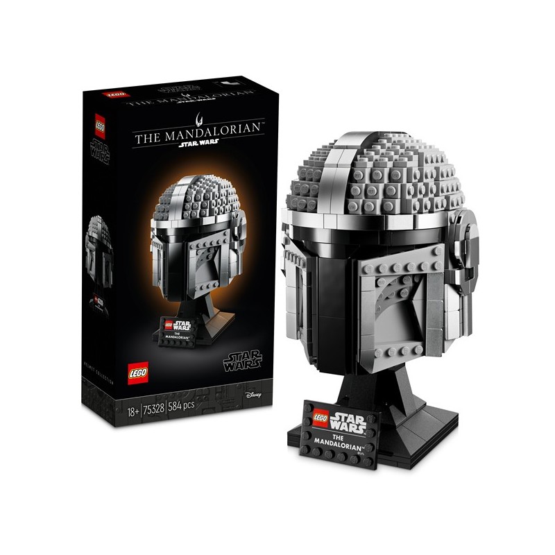 Lego Star Wars 75328 Casco del Mandaloriano edad 18+ - contiene 584 piezas - Tienda juguetes Lego Star Wars 75328 Casco del Mandaloriano edad 18+ - contiene 584 piezas - Tienda juguetes