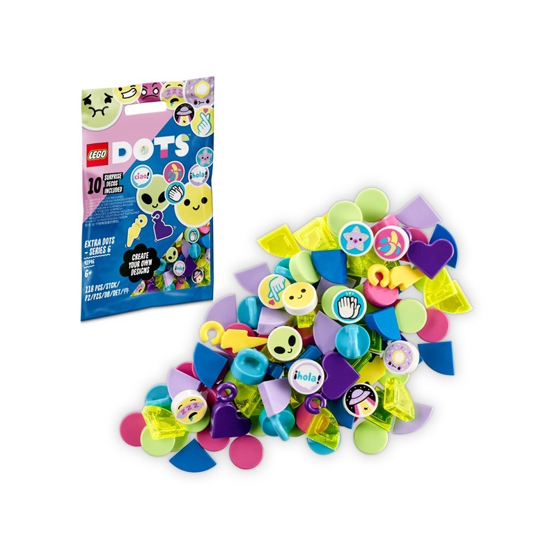 Lego Dots 41946 Dots Extra: Edición 6 edad 6+ - contiene 118 piezas - Tienda juguetes Lego Dots 41946 Dots Extra: Edición 6 edad 6+ - contiene 118 piezas - Tienda juguetes
