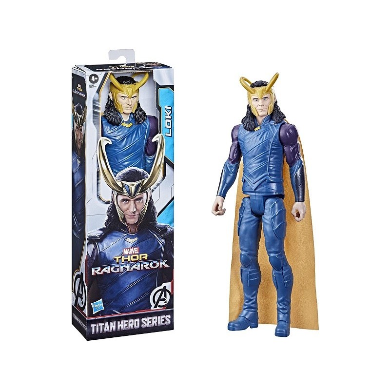 Muñeco Marvel Avengers Titan Hero Series - Figura de Loki de 30 cm - Edad: 4+ F2246 Hasbro Muñeco Marvel Avengers Titan Hero Series - Figura de Loki de 30 cm - Edad: 4+ F2246 Hasbro