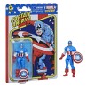 Marvel Classic vintage - Figura del Capitán América de 9.5 cm - Colección Retro Hasbro F2652