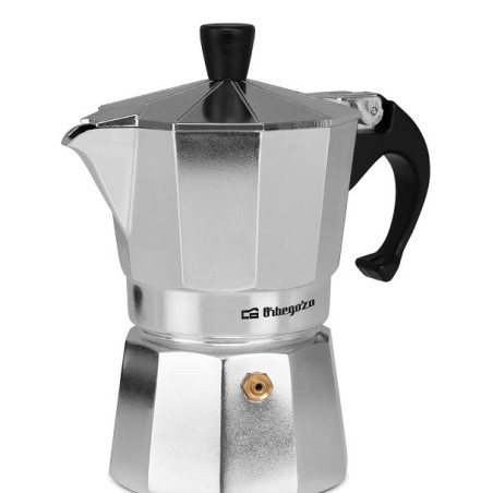 Orbegozo KF 200 - Cafetera italiana de aluminio, 2 tazas Gas Electrica Vitro