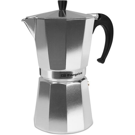 Orbegozo KF 900 - Cafetera Italiana de Aluminio, 9 Tazas Gas-Electrica-Vitro