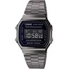 Reloj Casio digital hombre A168WEGG-1BEF correa metal negro