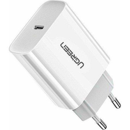 Ugreen Cargador de red 20w teléfonos móviles con entrada USB tipo C modelo CD137