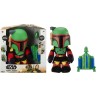 Star Wars El libro de Boba Fett Peluche Boba Fett con lanza cohetes y repite tu voz edad +3 años Mattel HHW55