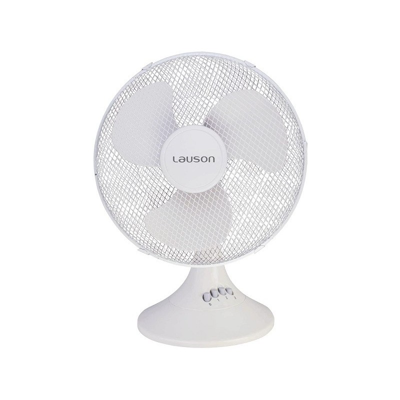 Ventilador Lauson AFF105 sobremesa 40cm de Diámetro, 3 Velocidades, cabezal oscilante, Potencia 45W Ventilador Lauson AFF105 sobremesa 40cm de Diámetro, 3 Velocidades, cabezal oscilante, Potencia 45W