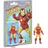 Muñeco Hasbro Marvel Legends - Figura de Iron Man de 9.5 cm - Colección Retro 375 F2656