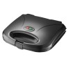 Sandwichera Elco 750W color negra luz indicadora antiadherente PSW-7505