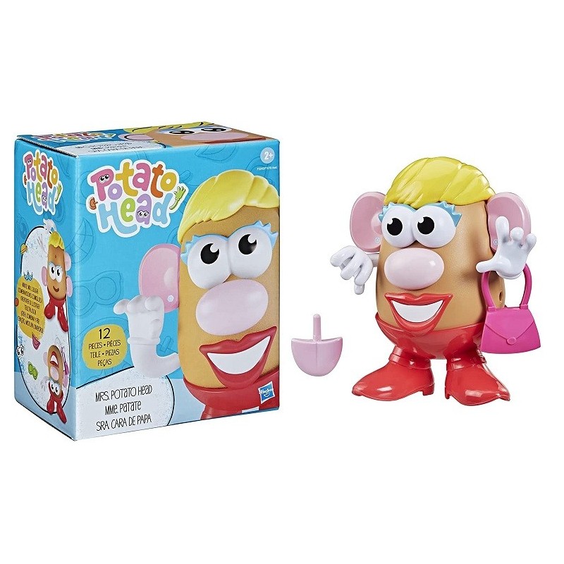 Mrs. Potato Head para niños a Partir de 2 años - Incluye 13 Piezas para Crear Caras Divertidas Hasbro F3245 Mrs. Potato Head para niños a Partir de 2 años - Incluye 13 Piezas para Crear Caras Divertidas Hasbro F3245