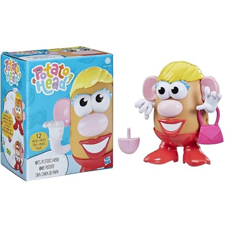 Mrs. Potato Head para niños a Partir de 2 años - Incluye 13 Piezas para Crear Caras Divertidas Hasbro F3245