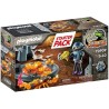 Playmobil Dino Rise 70909 Starter Pack Lucha contra el Escorpión de Fuego edad +5 años