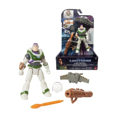 Muñeco Pixar Lightyear Alpha Buzz Figura con movimientos edad +4 años Mattel HHJ86