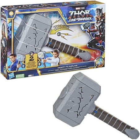 Martillo electrónico de Thor F3359 Avenger Hasbro edad +5 años Marvel Studios’ Thor: Love and Thunder