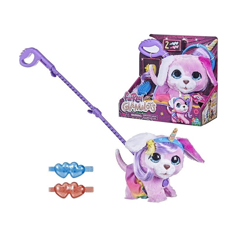 FurReal Glamalots - Mascota Glamalots de Juguete interactiva - 7 Accesorios edad + 4 años Hasbro F1544 FurReal Glamalots - Mascota Glamalots de Juguete interactiva - 7 Accesorios edad + 4 años Hasbro F1544