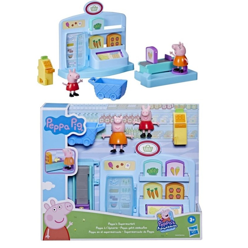 Peppa Pig en el supermercado - Peppa´s Adventures Hasbro F4410 edad +3 años Peppa Pig en el supermercado - Peppa´s Adventures Hasbro F4410 edad +3 años