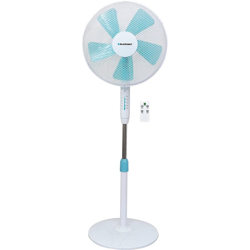 Ventilador de pie Blaupunkt Ventilador 45W Altura regulable Ventilador con Rejilla de nido de abeja Altura 40cm Mando a distanci Ventilador de pie Blaupunkt Ventilador 45W Altura regulable Ventilador con Rejilla de nido de abeja Altura 40cm Mando a distanci