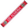 Bufanda Unión Deportiva Almería franja roja horizontal aprox 135 x 22 cm producto oficial