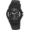 Reloj Casio MW-600F-2AV analógico caballero con calendario correa resina negra