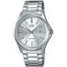Reloj Casio caballero MTP-1183A-7A con calendario esfera plateada correa metálica