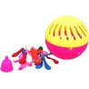 Juego de agua con globos explota la bola bum con 42 globos