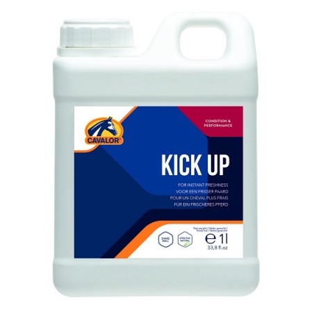 Kick Up - Cavalor - 1 L Incrementa rápidamente la energía y la vitalidad del caballo, mejorando el rendimient