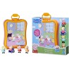 Peppa Pig - Los Amigos del Colegio Estuche portátil con asa y 4 Figuras +3 años Hasbro F3779