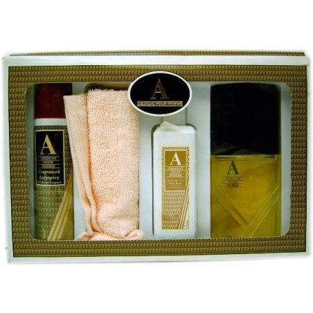Estuche A Para hombre gel hidratante, desodorante y afther shave