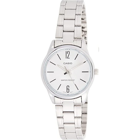 Reloj Casio señora analógico LTP-V005D-7BU correa acero plateada