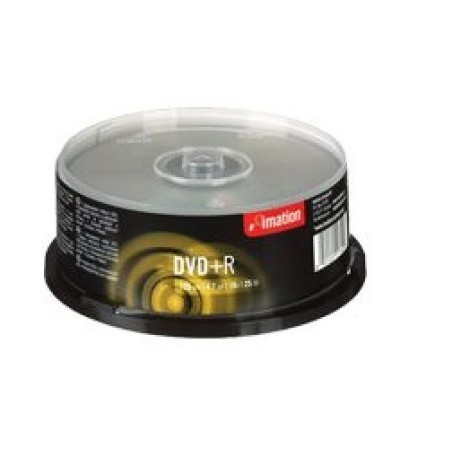 Imation Tarrina de 25 Unidades DVD +R 4.7 GB, 16X