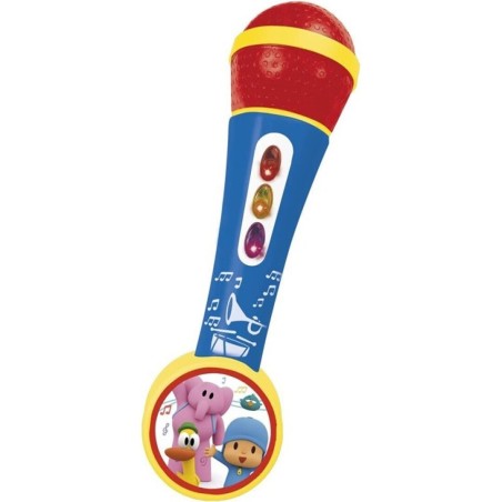 Pocoyo Micrófono amplificador con melodías, sonidos y luces