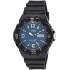 Casio MRW-200H-2B Reloj Analógico cuarzo correa resina negra esfera azul