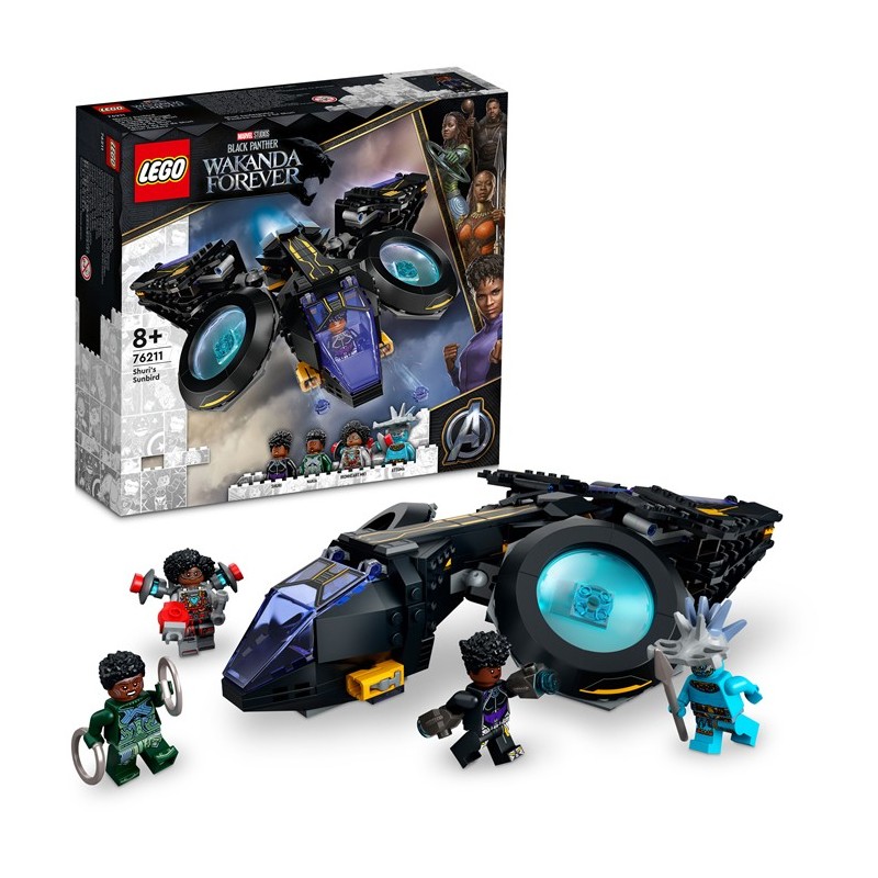 LEGO 76211 Sunbird de Shuri - Tienda juguetes LEGO 76211 Sunbird de Shuri - Tienda juguetes