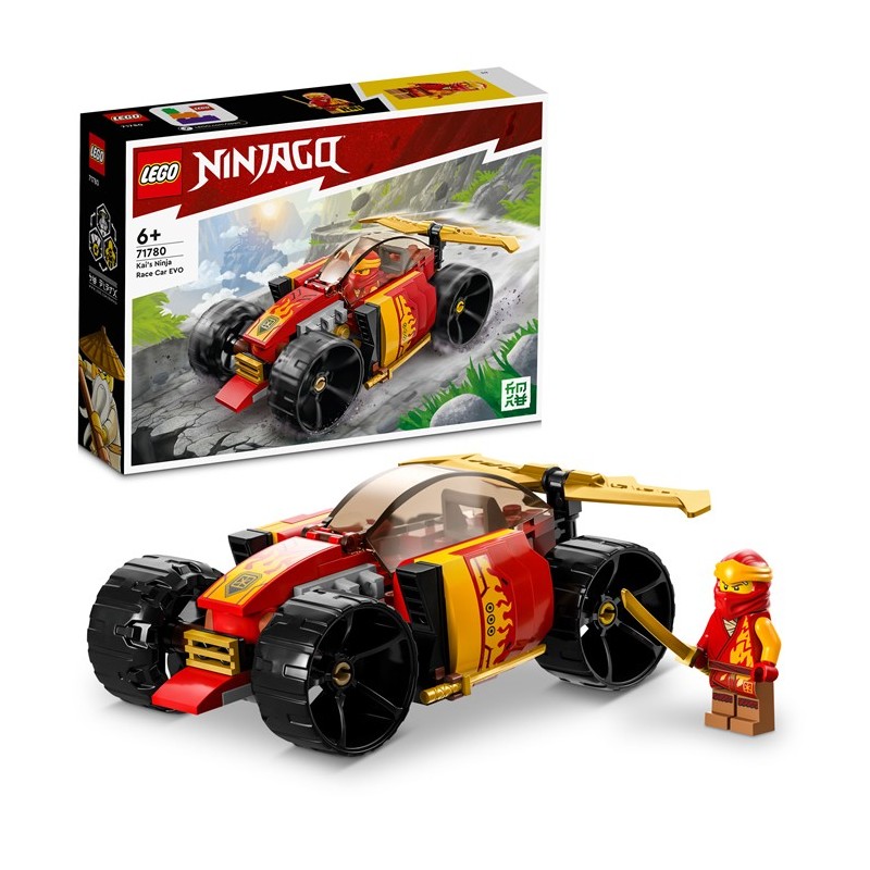LEGO 71780 Coche de Carreras Ninja EVO de Kai - Tienda juguetes LEGO 71780 Coche de Carreras Ninja EVO de Kai - Tienda juguetes