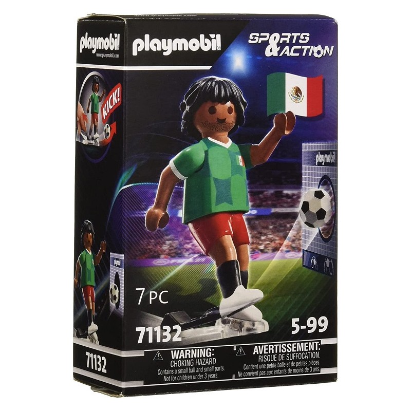 Playmobil  71132 jugador de Fútbol México edad +5 años